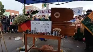 Policía: Según datos preliminares, el disparo que mató a joven en Vilaque salió del lado de los bloqueadores