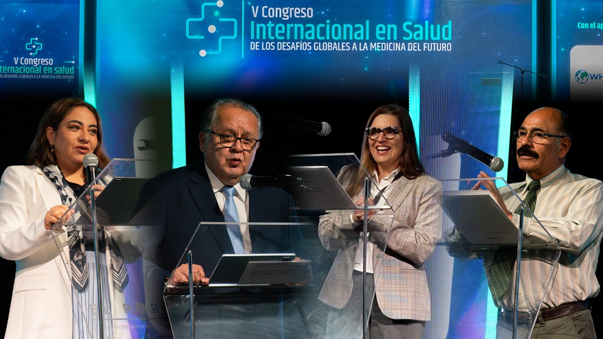 Bajo el lema “De los desafíos globales a la medicina del futuro”, el V Congreso Internacional de Salud de la Unifranz abrió sus actividades.  Foto: Unifranz