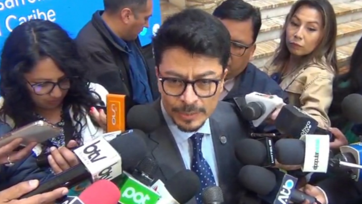 Canciller Aramayo advierte investigaciones contra ONG y fundaciones vinculadas a protestas. Foto: Captura de video