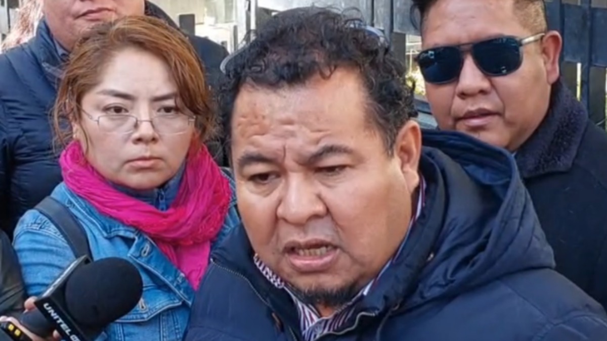Ejecutivo nacional de la Confederación de Gremiales de Bolivia, César Gonzáles. Foto: ANF