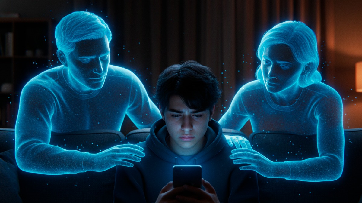 El atractivo de los padres virtuales radica en la validación constante que ofrecen.   Foto: Unifranz