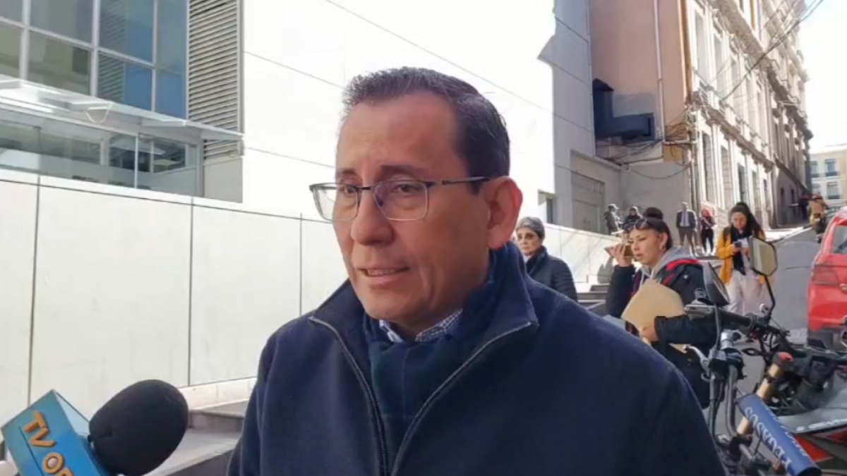 El director de la Oficina Técnica para el Fortalecimiento de la Empresa Pública (OFEP), Pablo Camacho. Foto: ANF