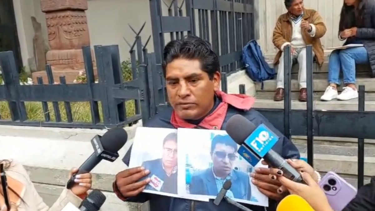 El dirigente gremial de El Alto, Toño Siñani. Foto: ANF