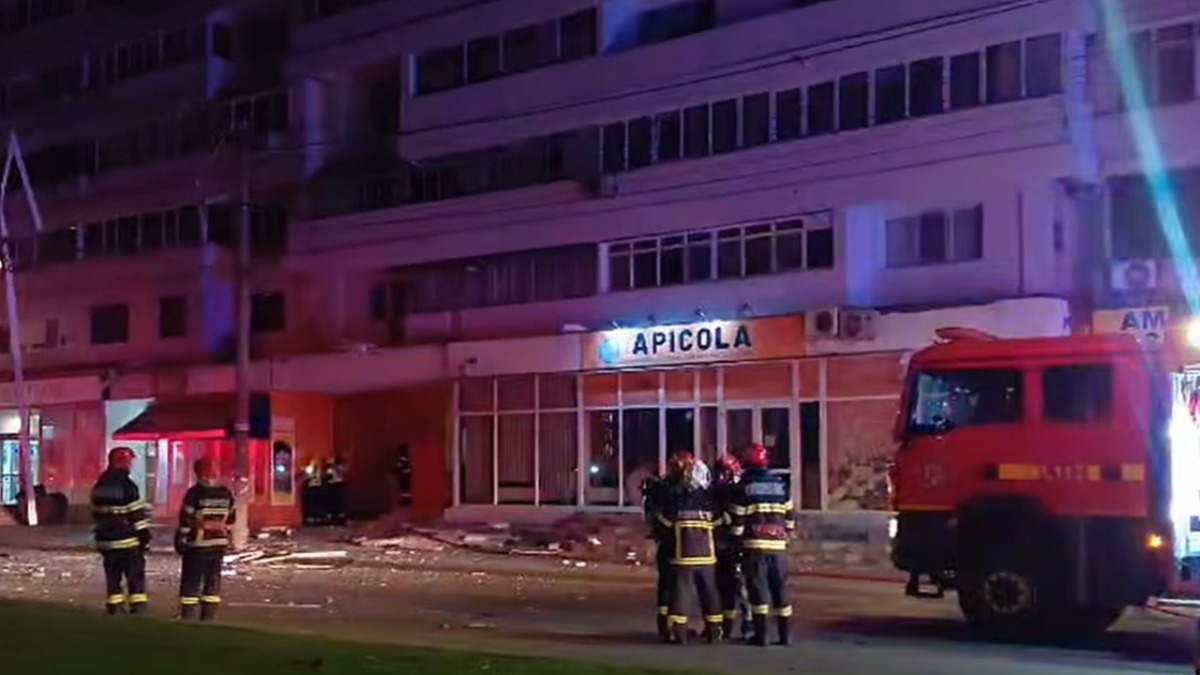 El dron ha impactado contra un bloque de viviendas de la ciudad rumana de Galati.