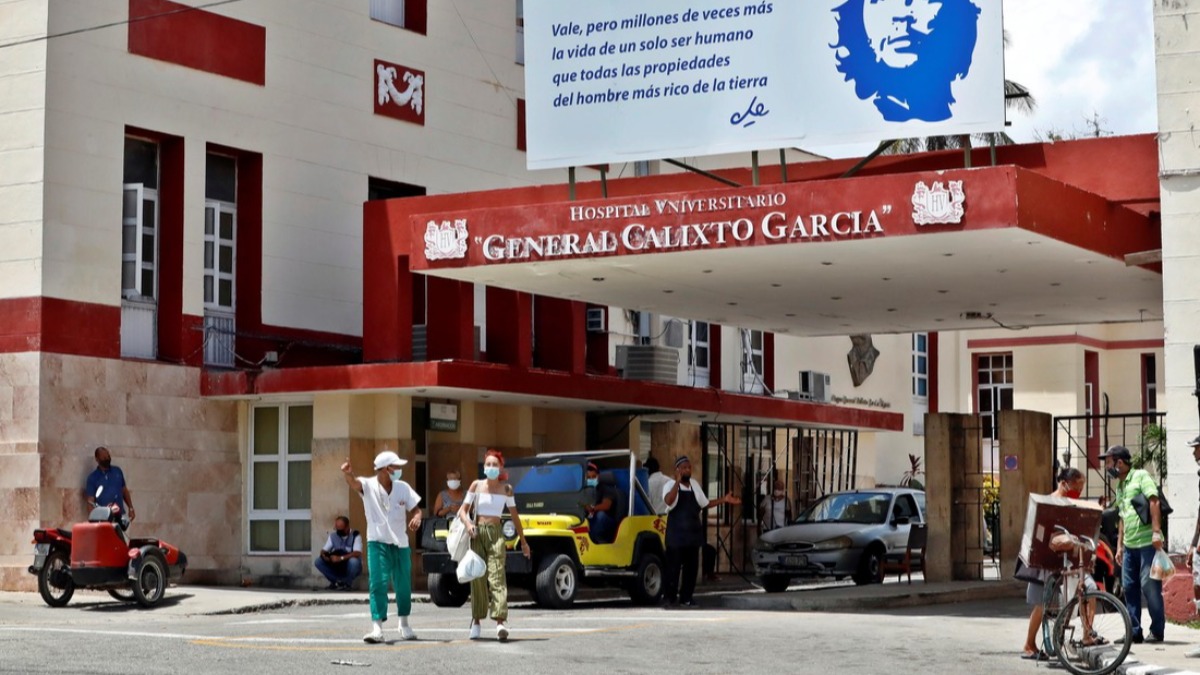 El  Hospital Universitario General Calixto García de Cuba
