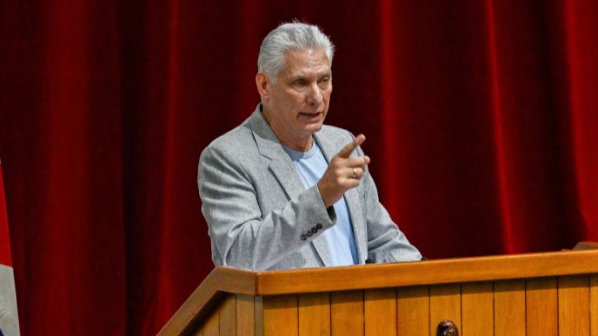El presidente de Cuba, Miguel Díaz-Canel.