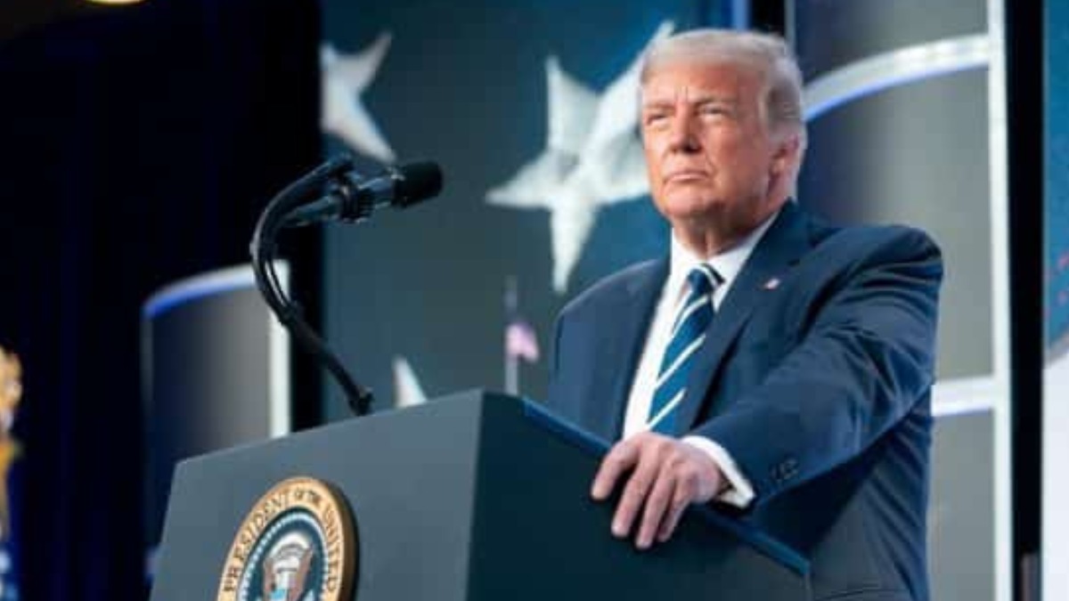 El presidente de Estados Unidos, Donald Trump.