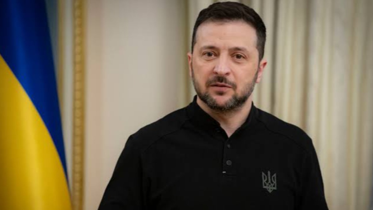 El presidente de Ucrania, Volodimir Zelenski.