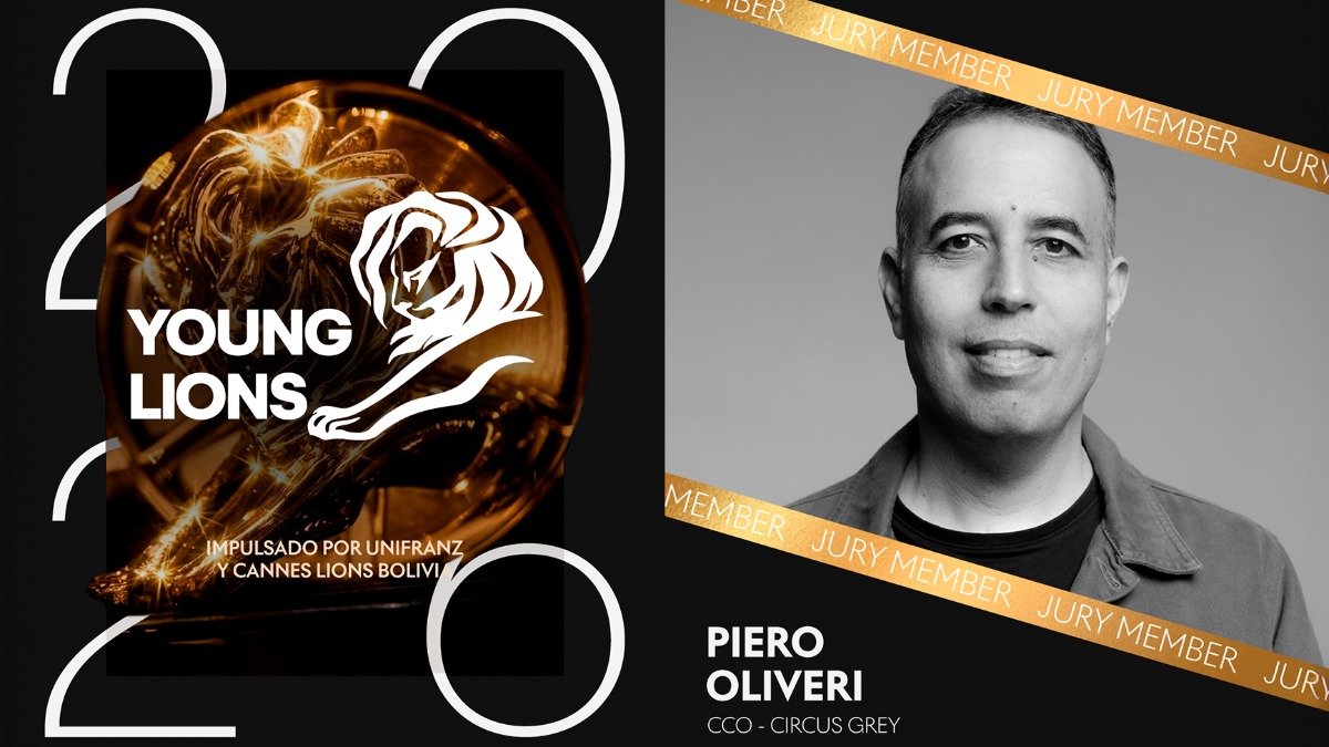 El publicista peruano Piero Oliveri, jurado internacional de la competición y actual Chief Creative Officer de Circus Grey Lima.  Foto: Unifranz