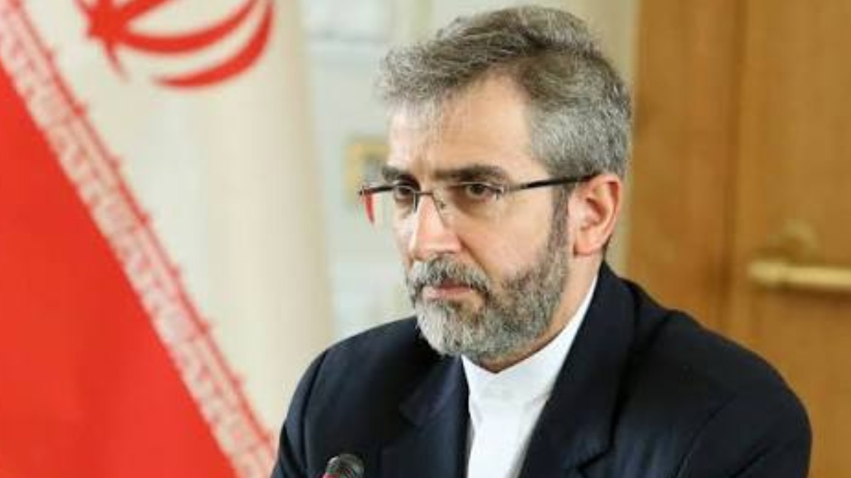 el subdirector de Política Exterior y Seguridad Internacional de la Secretaría del Consejo Supremo de Seguridad Nacional de Irán, Alí Baqeri.