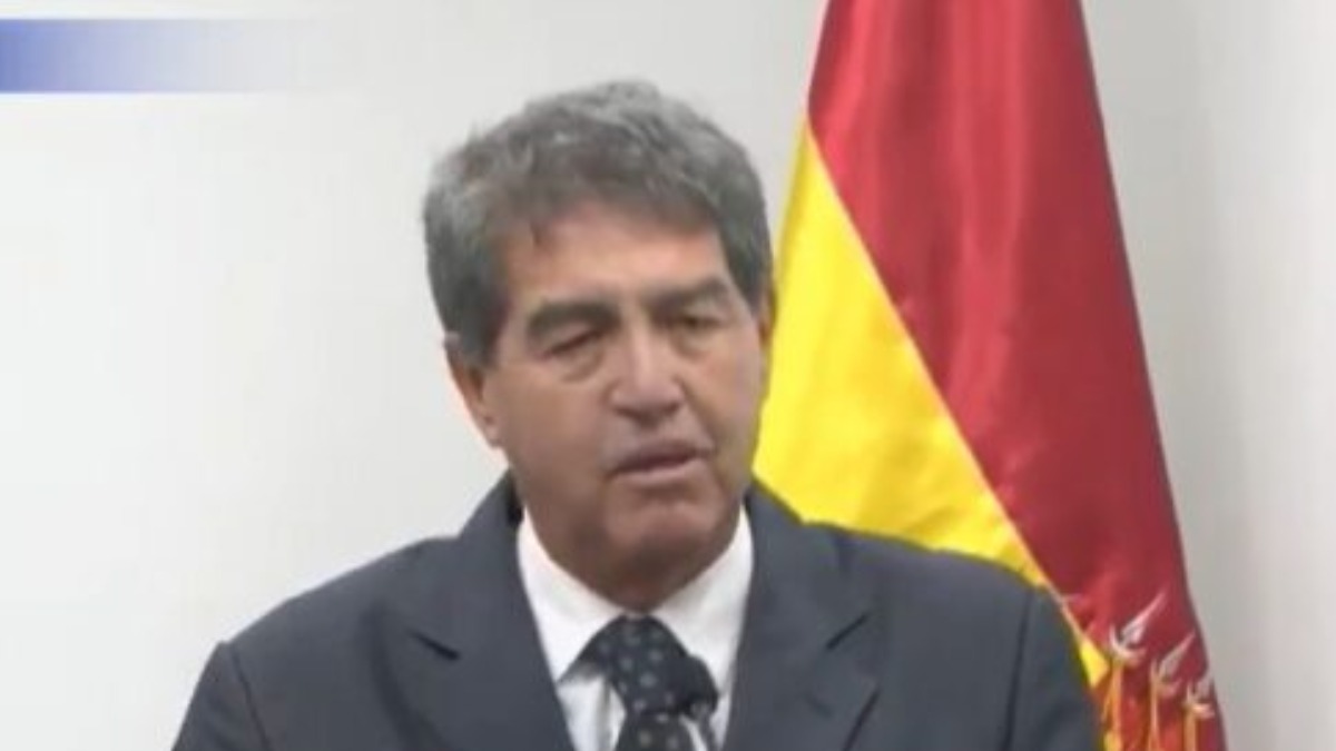 El viceministro de Régimen Interior, Hernán Paredes. Foto. RRSS
