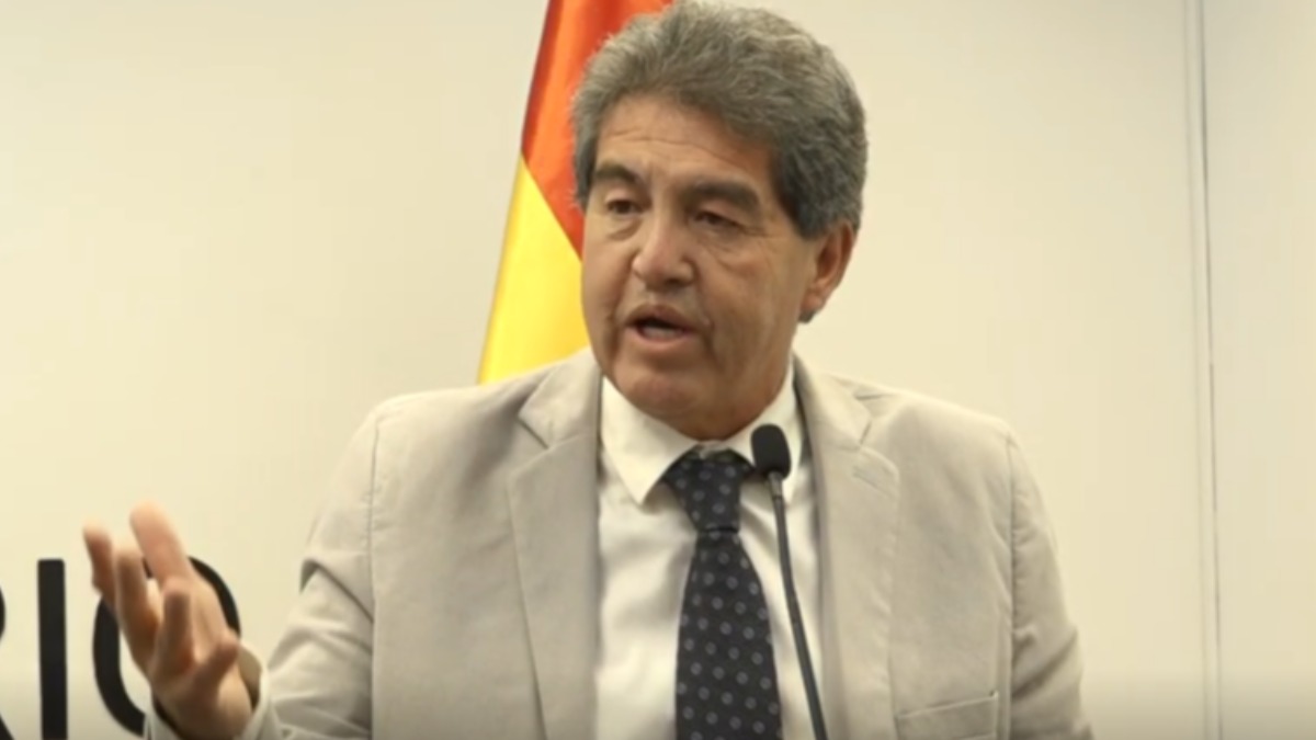 El viceministro de Rogime Interior, Hernán Paredes.