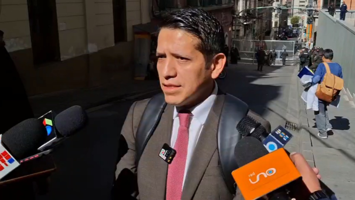 El viceministro de Transparencia, Seguridad Jurídica y Derechos Humanos, Yamil García. Foto: ANF