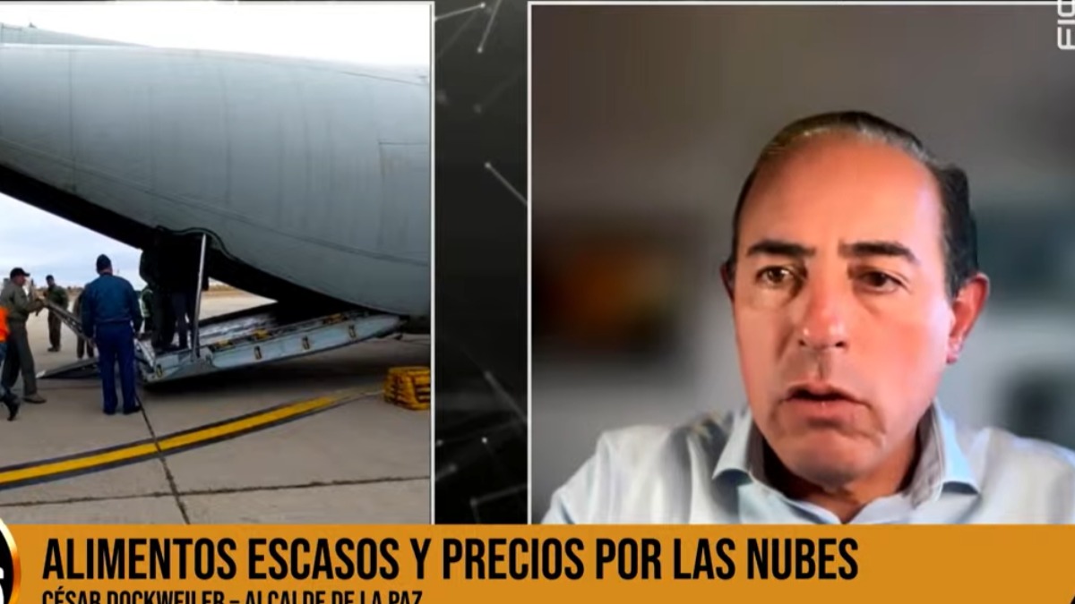 Ell alcalde de la Paz, Jorge Dockweiler.