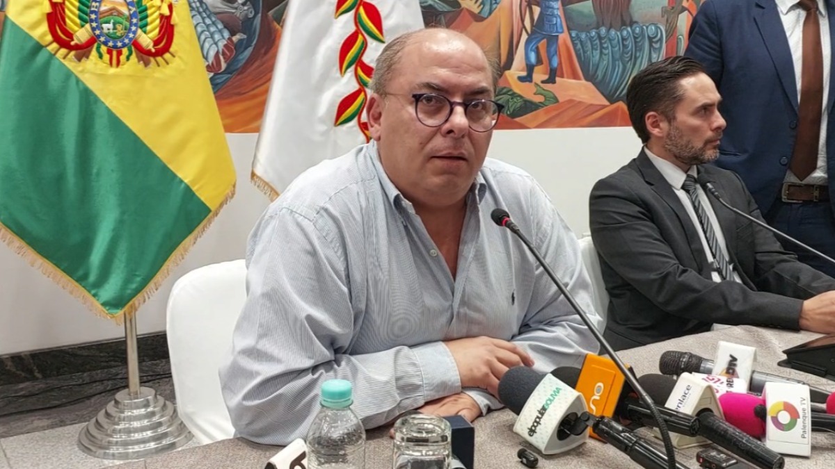 Hormando Vaca Díez, viceministro de Tierras. Foto: ANF