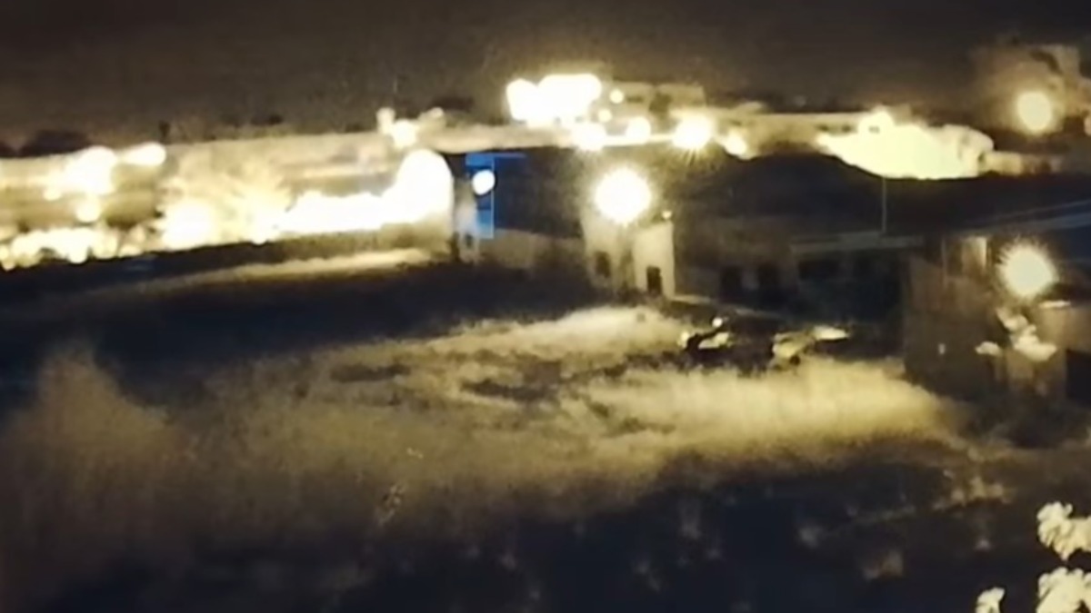 Imágenes de la salida de la avioneta del aeropuerto de El Trompillo. Foto: Captura