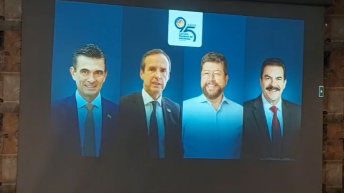 La convocatoria incluye a cuatro de los principales actores políticos del país. Foto: Captura de video