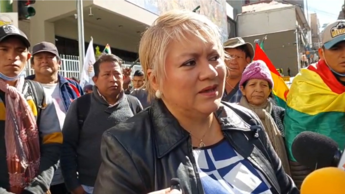 La diputada del PDC Patricia Patiño. Foto: ANF