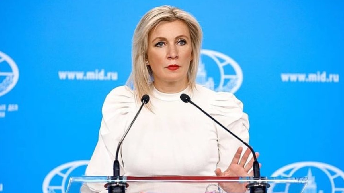 La portavoz del Ministerio de Exteriores ruso, Maria Zajarova.
