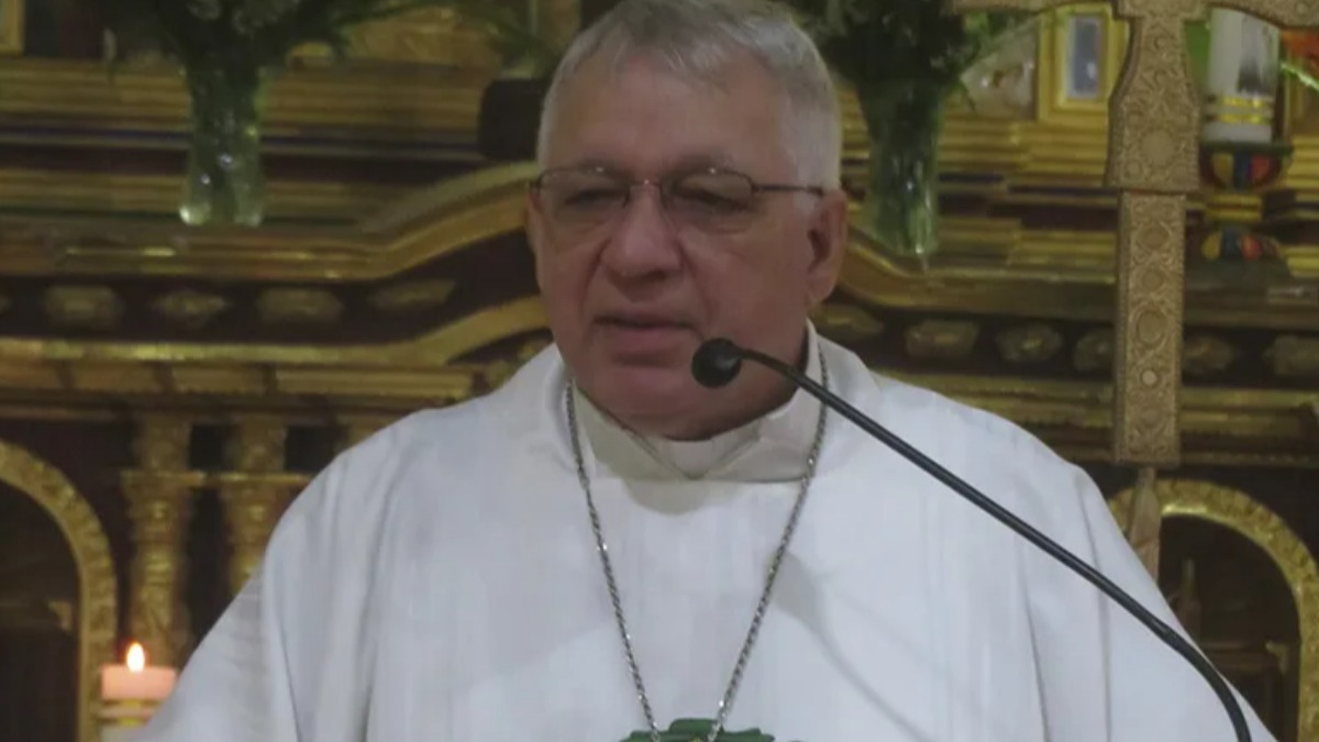 Monseñor Robert Flock. Foto. CEB