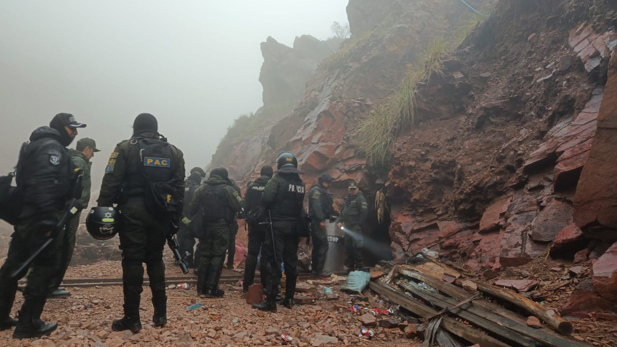 Operativo contra la minería ilegal. Foto: AJAM