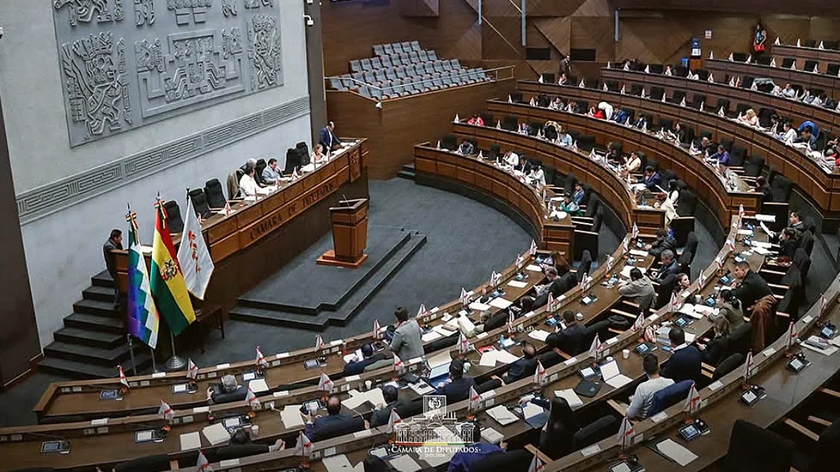 Sesión de la Cámara de Diputados. Foto: Internet