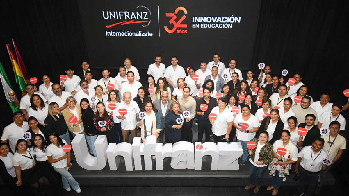 Uno de los ejes que define la evolución de Unifranz es su modelo pedagógico basado en el “aprender haciendo”.    Foto: Unifranz