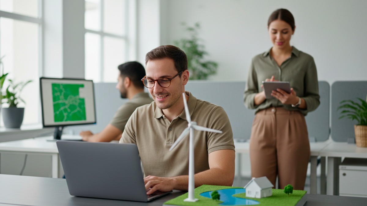 Uno de los hallazgos centrales del estudio es la fuerte relación entre sostenibilidad y digitalización.   Foto: Unifranz