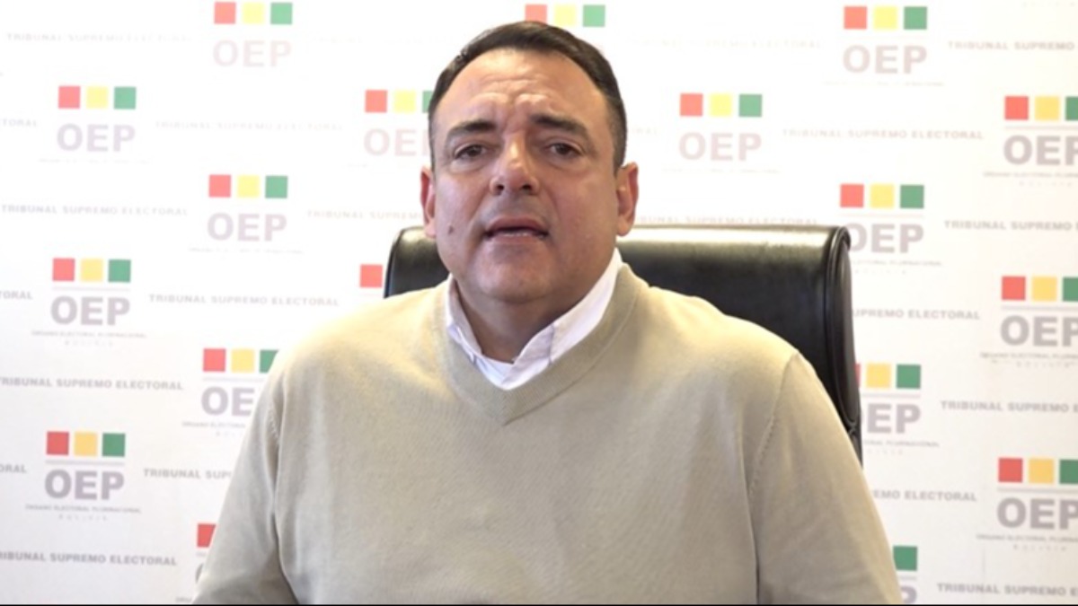 Vocal del TSE Carlos Ortiz. Foto: Captura