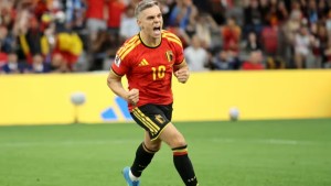 Con un doblete de Leandro Trossard, Bélgica anotó su nombre en dieciseisavos de final.  Foto: FIFA