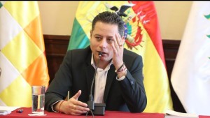 El vicepresidente del país, Edmand Lara.