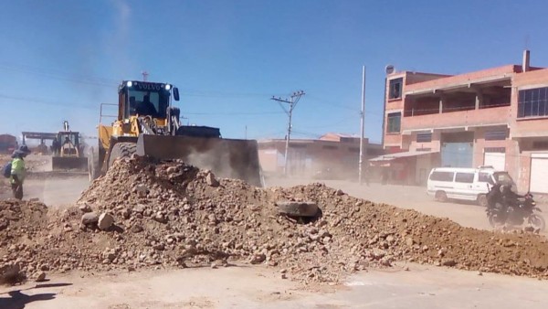 Desbloqueo de carreteras después de varias semanas de conflicto. Foto: ABC