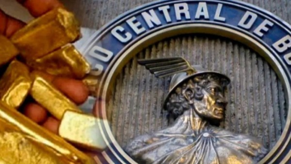 El Banco Central, durante  la gestió del presidente Luis Arce, pignoró 9 toneladas en oro