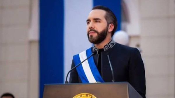 El presidente de El Salvador, Nayib Bukele.