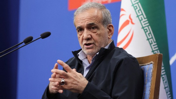 El presidente de Irán, Masud Pezeshkian.