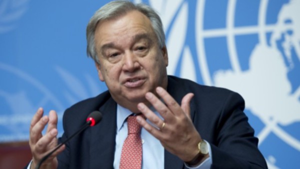 El secretario general de Naciones Unidas, António Guterres.