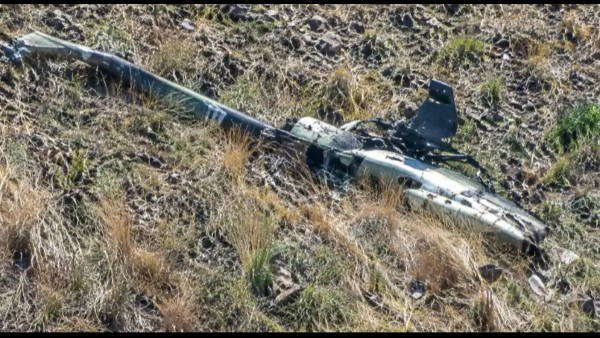 La aeronave de la FAB se estrelló en el sector Tres Cruces. Foto: RRSS