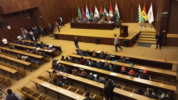 Libre cuestiona presencia del MInisterio Público en el diaólogo y pide mantener independencia judicial. Foto: ABI