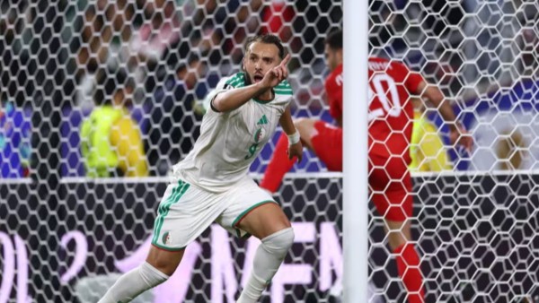 Los argelinos sentenciaron la eliminación de Jordania en el Mundial.  Foto: FIFA