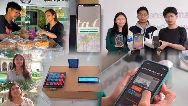 Los tres proyectos comparten un mismo propósito: utilizar la tecnología para responder a necesidades concretas de la población.  Foto: Unifranz