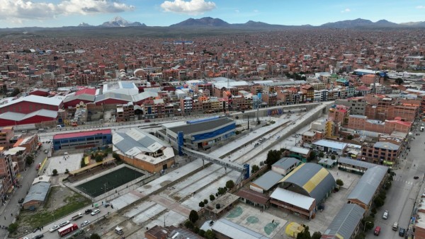Vista de la Ciudad de El Alto. Foto: Abi