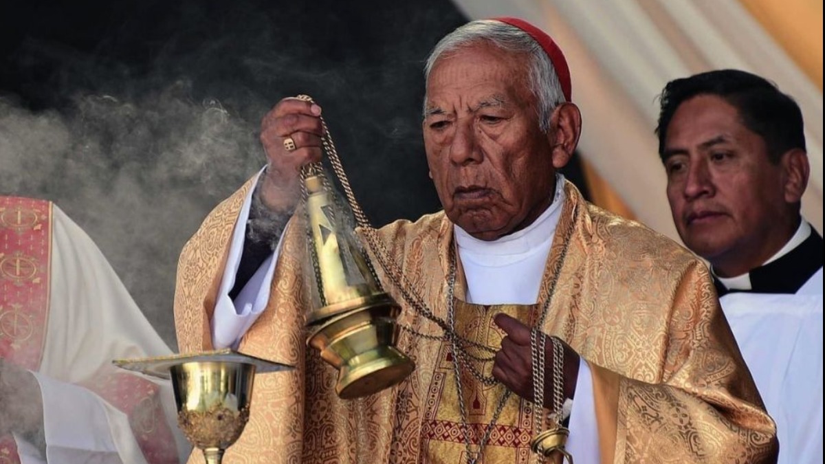Cardenal de Bolivia, Toribio Porco. Foto: Correo del Sur