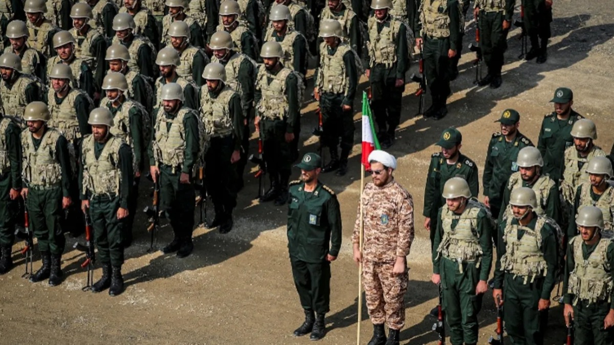 Efectivos de la Guardia Revolucionaria de Irán