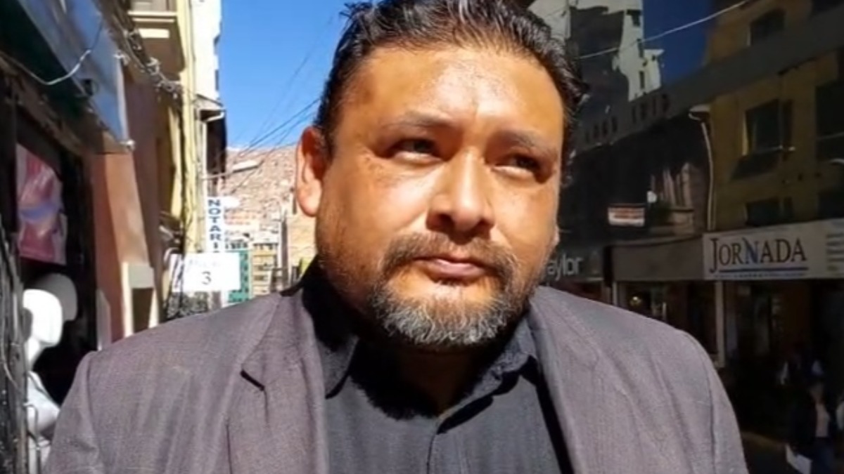 El abogado de Evo Morales, Marcelo Galván. Foto: ANF