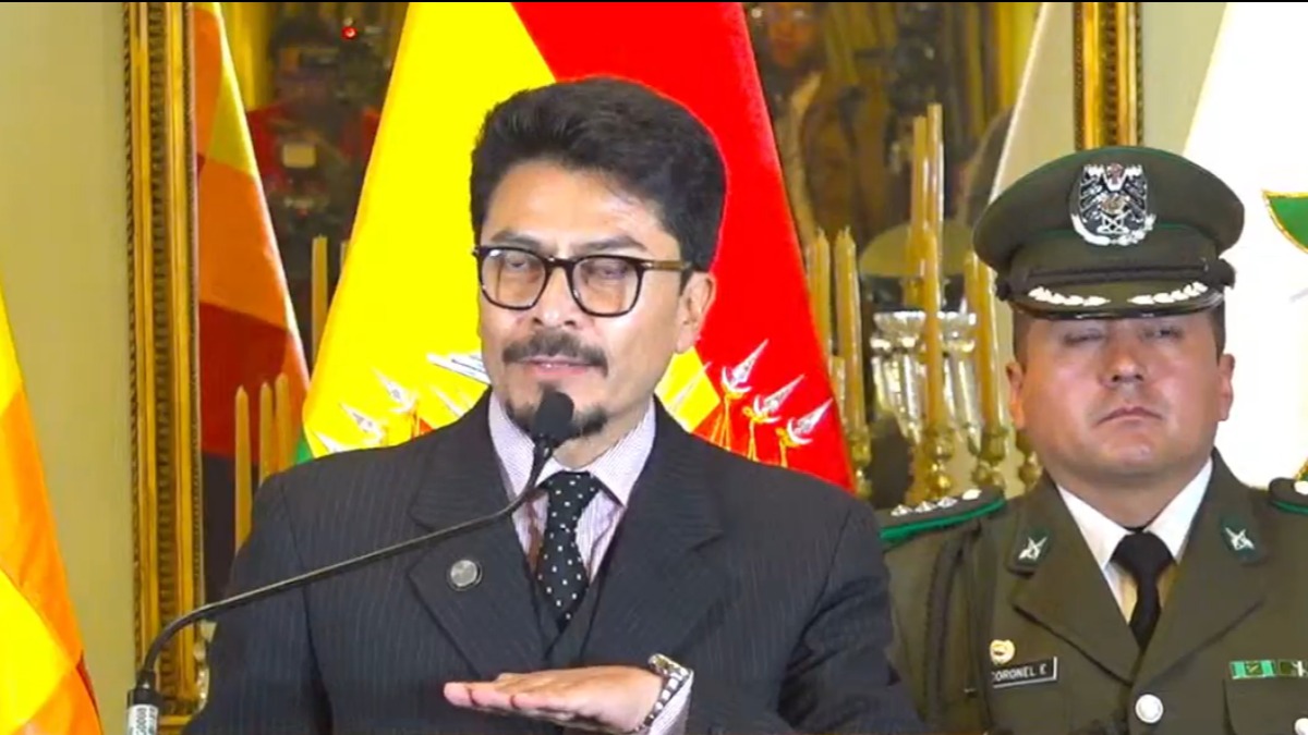 El canciller Fernando Aramayo