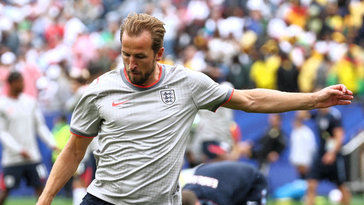 El delantero inglés, Harry Kane, no pudo abrir el cerrojo de Ghana.  Foto: FIFA