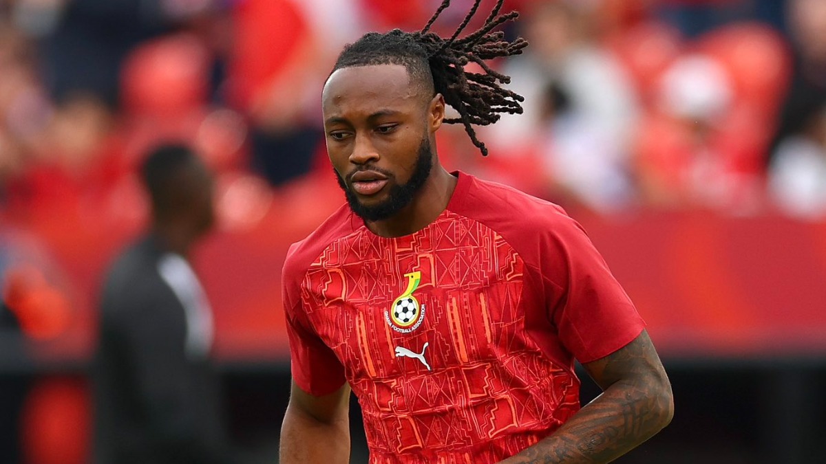 El jugador de Ghana, Antoine Semenyo.