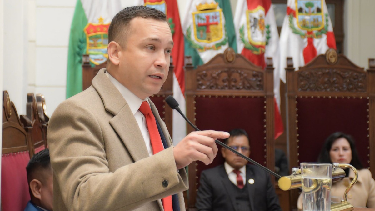El presidente del Tribunal Supremo de Justicia (TSJ), Romer Saucedo. Foto: TSJ
