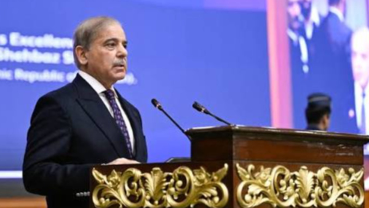 El primer ministro de Pakistán, Shehbaz Sharif.