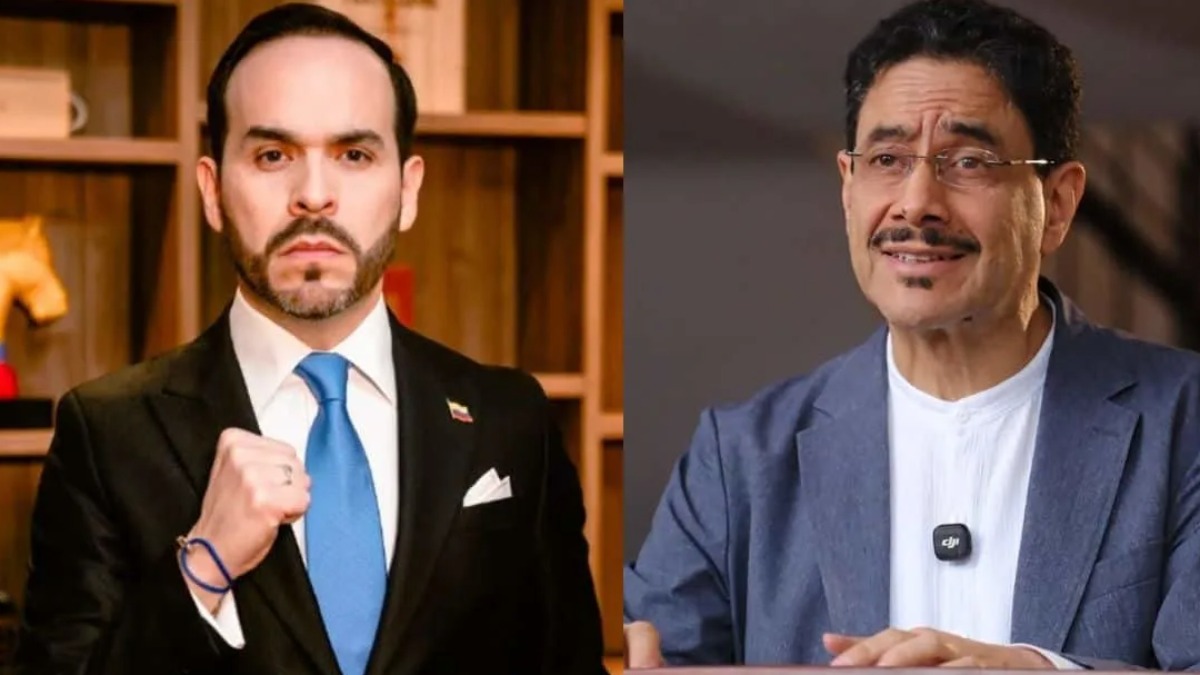 Los candidatos presidenciales Abelardo de la Espriella e Iván Cepeda.